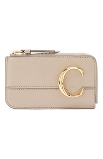 Кожаный футляр для кредитных карт Chloé