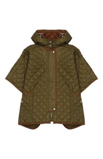 Пончо с капюшоном Burberry