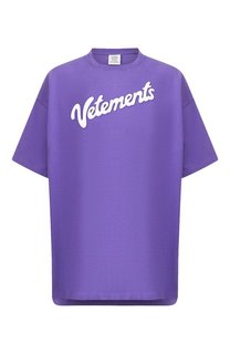 Хлопковая футболка Vetements