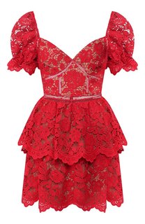 Мини-платье self-portrait