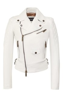 Кожаная куртка Dsquared2
