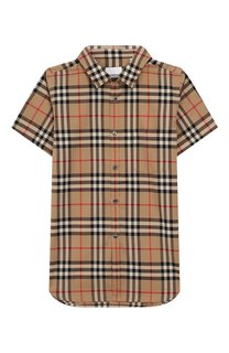 Хлопковая рубашка Burberry
