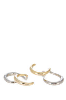 Серьги E_GRADIENTA gold/silver Cosmos