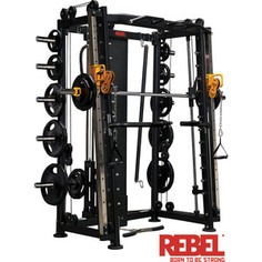 Мультикомплекс REBEL F3 на базе Машины Смита с кроссовером (RPC03F) Rebel®