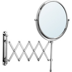 Зеркало косметическое Raiber настенное, выдвигающееся, хром (RMM-1120)