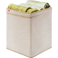 Корзина для хранения с ручками Casy Home Ba-053 бежевая