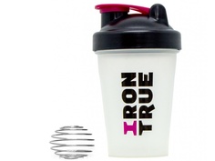 Шейкер Irontrue ITS901-400 500ml Pink-Black-White