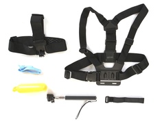 Аксессуар Набор крепежей и аксессуаров Lumiix Xi338 для Xiaomi Yi /Yi2 4k/Dis/ Mijia 4K