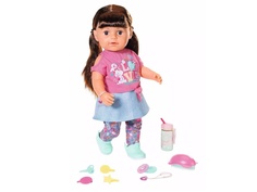 Кукла Zapf Creation Baby Born Кукла Сестричка, брюнетка 827-185
