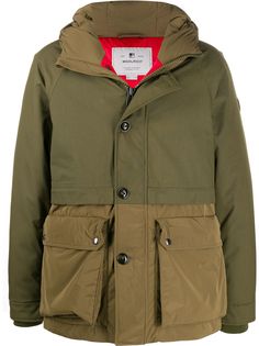 Woolrich многослойная парка Teton с капюшоном