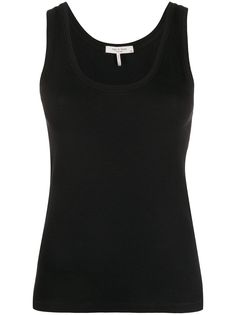 Rag & Bone топ с U-образным вырезом