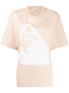 Chloé футболка Femininity с логотипом