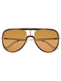 Fendi Eyewear солнцезащитные очки-авиаторы