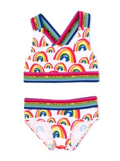 Stella McCartney Kids бикини Rainbow