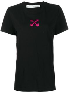 Off-White футболка с логотипом