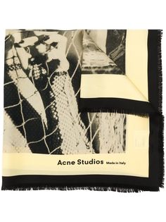 Acne Studios бандана с принтом