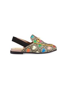 Gucci Kids слиперы с монограммой