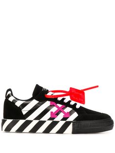 Off-White кроссовки вулканизированной подошве с логотипом
