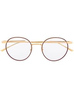 Bottega Veneta Eyewear очки в круглой оправе