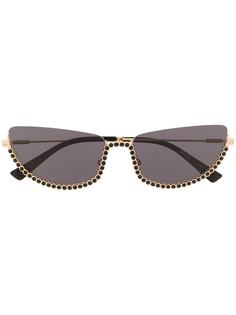 Moschino Eyewear декорированные солнцезащитные очки