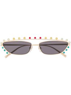 Marc Jacobs Eyewear декорированные солнцезащитные очки