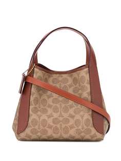 Coach сумка Hadley Hobo 21 с принтом