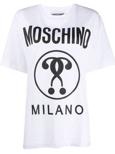 Moschino футболка с принтом