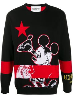 Iceberg джемпер Mickey Mouse вязки интарсия