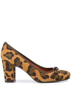 Penelope Chilvers туфли Margot с леопардовым принтом