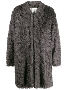 Needles пальто свободного кроя с V-образным вырезом