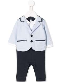 BOSS Kidswear блейзер на пуговицах с логотипом