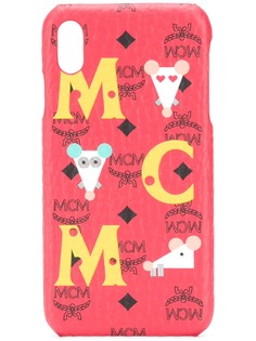 MCM чехол для iPhone XS Max с логотипом