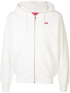 Supreme худи на молнии с логотипом