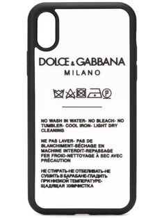 Dolce & Gabbana чехол для iPhone XR с принтом