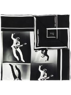 Karl Lagerfeld платок с принтом