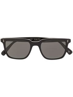 Oliver Peoples солнцезащитные очки Lachman Sun в квадратной оправе