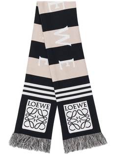 Loewe шарф вязки интарсия с логотипом