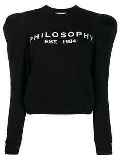 Philosophy Di Lorenzo Serafini толстовка со структурированными плечами и логотипом