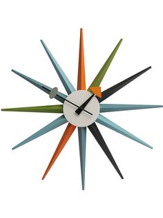 Vitra настенные часы Sunburst