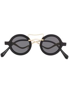 Miu Miu Eyewear солнцезащитные очки в круглой оправе