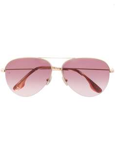 Victoria Beckham солнцезащитные очки-авиаторы VB90S