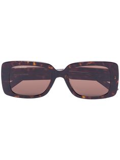 Balenciaga Eyewear солнцезащитные очки в оправе черепаховой расцветки