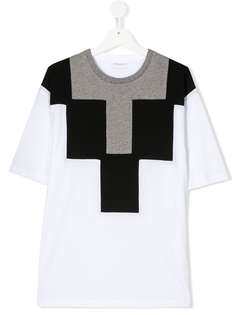Marcelo Burlon County Of Milan Kids футболка в стиле колор-блок