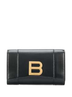 Balenciaga кошелек Hourglass с логотипом