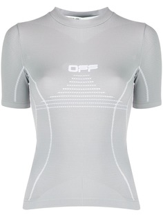 Off-White футболка с логотипом