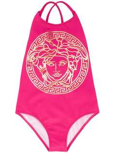 Versace Kids купальник с логотипом Medusa