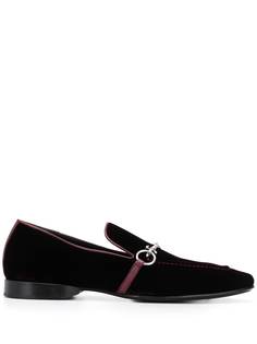 Cesare Paciotti velvet loafers