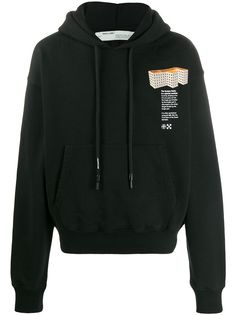 Off-White худи с принтом