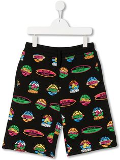 Stella McCartney Kids спортивные шорты Hello Sunshine