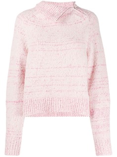 Isabel Marant трикотажный джемпер асимметричного кроя